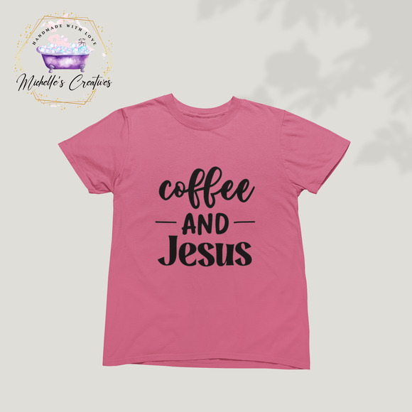 โ๐ Introducing the Coffee AND Jesus Unisex T-shirt! ๐โ - Picture 1 of 2